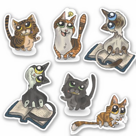 Nuttige Katten Sticker (Voorkant)