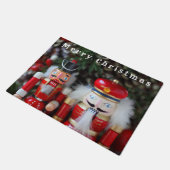 Nuttige krakers met vakantieachtergrond deurmat (Schuin)