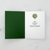 Nuttige maar niet zoete kerstkerstkermis feestdagen kaart (Binnen)