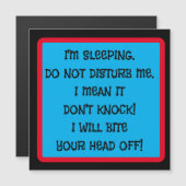 NUTTIGE MAGNEET NOTITIES VOORDEUR SLAPEN (Voorkant / Achterkant)
