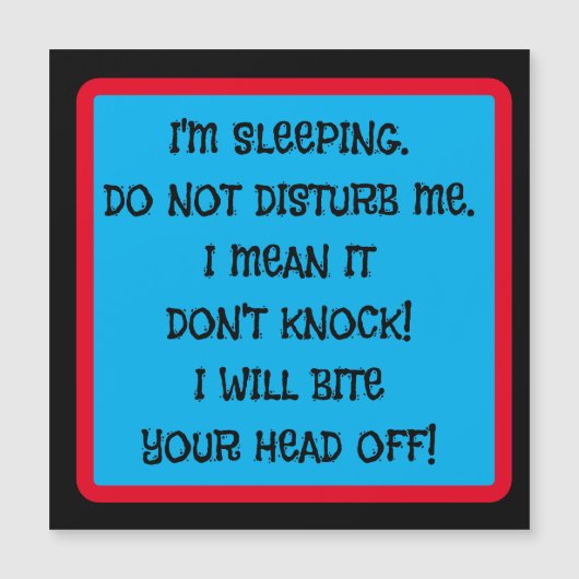 NUTTIGE MAGNEET NOTITIES VOORDEUR SLAPEN (Voorkant)