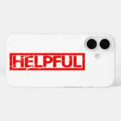 Nuttige Stempel Case-Mate iPhone Case (Achterkant (horizontaal))