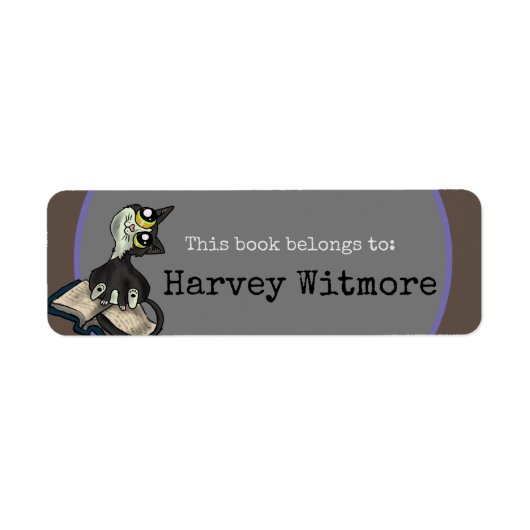 Nuttige studie Cat Eigen label boek (Voorkant)