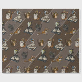 Nuttige studie katten die papier verpakken (Vlak)