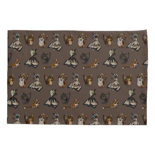 Nuttige studiecatten kussensloop (Achterkant)