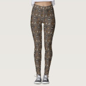 Nuttige studiecatten leggings (Voorkant)