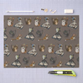 Nuttige studiecatten tissuepapier (Craft)