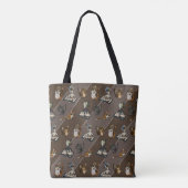 Nuttige studiecatten tote bag (Achterkant)