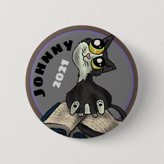 Nuttige studiepunten op maat ronde button 5,7 cm (Voorkant)