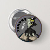 Nuttige studiepunten op maat ronde button 5,7 cm (Voorkant /achterkant)