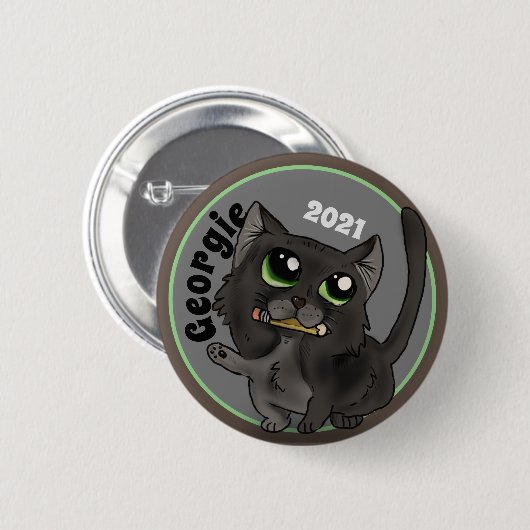 Nuttige studiepunten op maat ronde button 5,7 cm (Voorkant /achterkant)