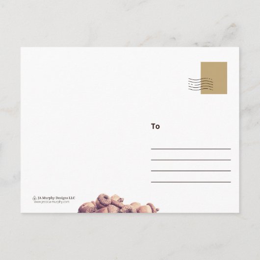 Nuttin' Nieuwe Eekhoorn -stijl Briefkaarten (Achterkant)