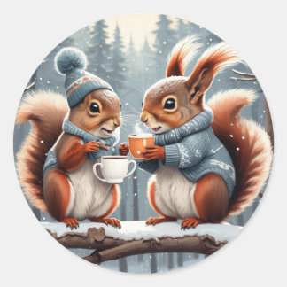 Nutty Buddies Ronde Sticker