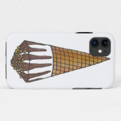 Nutty Buddy Chocolate Peanut Ice Cone Hoesje (Achterkant (horizontaal))