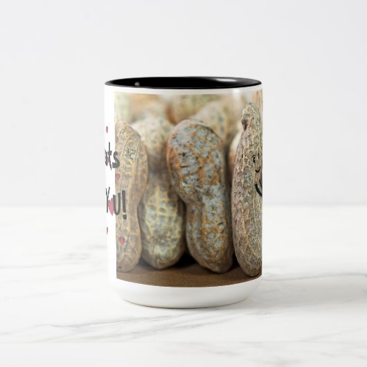 Nutty Couple Tweekleurige Koffiemok (Center)