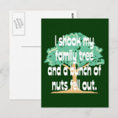 Nutty Family Briefkaart (Voorkant / Achterkant)