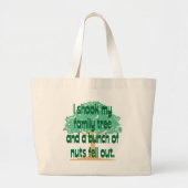 Nutty Family Grote Tote Bag (Voorkant)