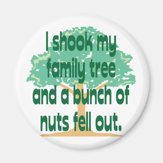 Nutty Family Magneet (Voorkant)