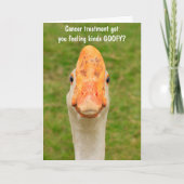 Nutty Goose Cancer Support Kaart (Voorkant)