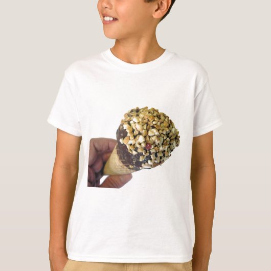Nutty Ice Cream Cone T-shirt (Voorkant)