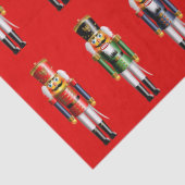 Nutty Nutcrackers Army Tissuepapier (Detail)