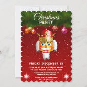 Nutty Nutcrackers kerstfeest Kaart (Voorkant)