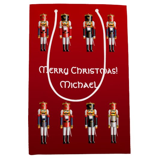 Nutty Nutkraker Speelgoed Soldaten Medium Cadeauzakje (Voorkant)