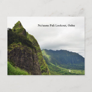 Nu'uanu Pali Lookout Postcrd Briefkaart