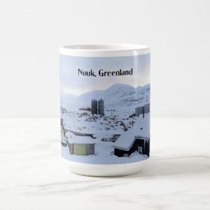 Nuuk, Groenland landschapsfoto Koffiemok