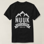 Nuuk Groenland T-shirt (Design voorkant)