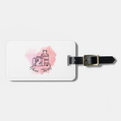 Nuva Travel bagtag Bagagelabel (Voorkant horizontaal)