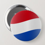 Nuvola Dutch, Nederland Ronde Button 4,0 Cm (Voorkant /achterkant)