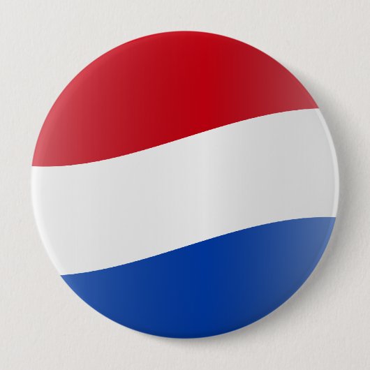 Nuvola Dutch, Nederland Ronde Button 4,0 Cm (Voorkant)
