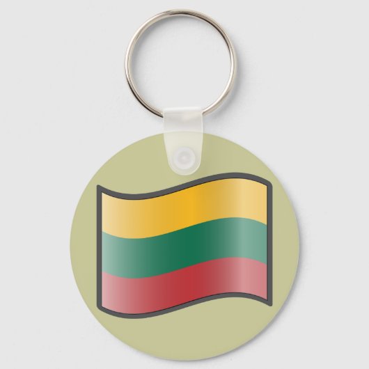 Nuvola Litouws, Litouwen Sleutelhanger (Voorkant)