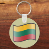 Nuvola Litouws, Litouwen Sleutelhanger (Voorkant)
