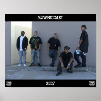 NuweskustPoster (18,75 x 15 inch) Poster