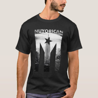 Nuyoricaanse vlag van Puerto Rico Afdrukken T-shirt