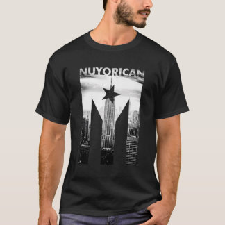 Nuyoricaanse vlag van Puerto Rico Afdrukken T-shirt