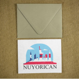 Nuyorican Pride New York Puerto Rico Erfgoed Briefkaart