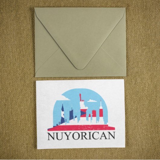 Nuyorican Pride New York Puerto Rico Erfgoed Briefkaart