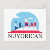 Nuyorican Pride New York Puerto Rico Erfgoed Briefkaart (Voorkant)