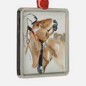 Nuzzle Metalen Ornament (Rechts)