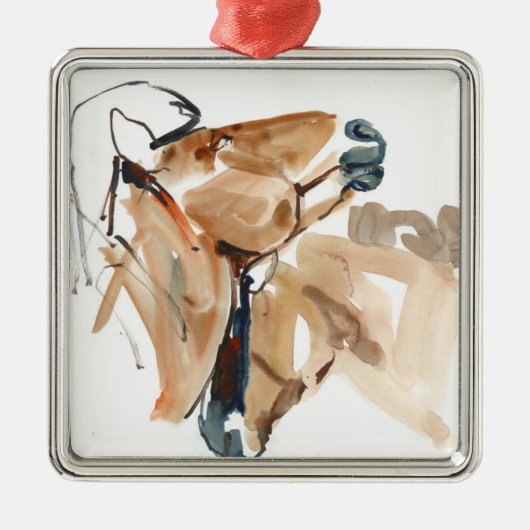 Nuzzle Metalen Ornament (Voorkant)