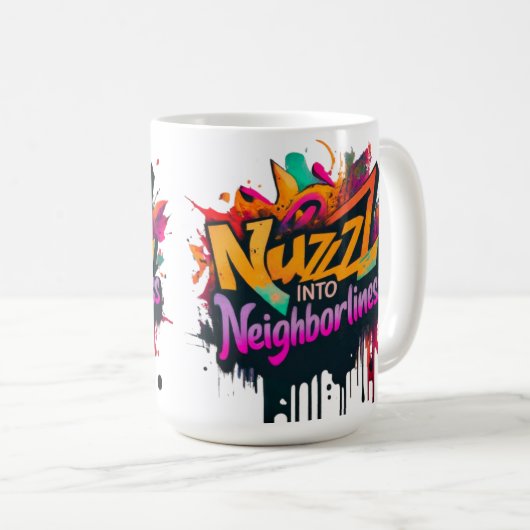 Nuzzle naar Mok voor buren (Voorkant rechts)