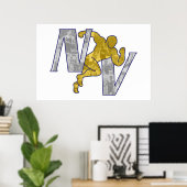 NV Track Collage Poster (Thuiskantoor)