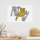 NV Track Collage Poster (Keuken)