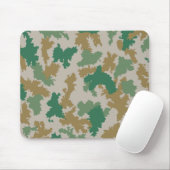 NVA Flächentarn (Flecktarn / Blumentarn) Muismat (Met muis)