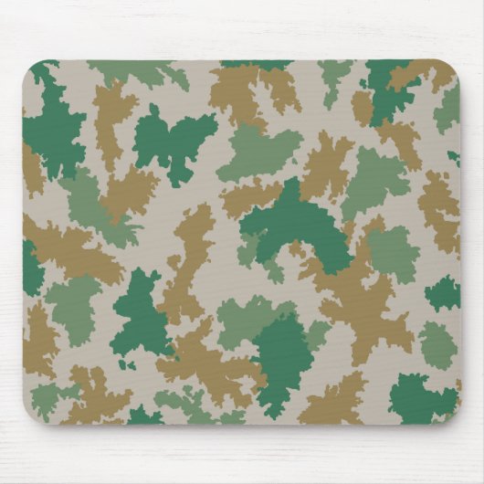 NVA Flächentarn (Flecktarn / Blumentarn) Muismat (Voorkant)