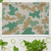 NVA Flächentarn (Flecktarn / Blumentarn) Theedoek (Gevouwen)