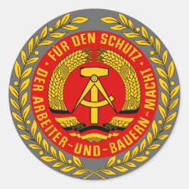 NVA-WAPENCOAT RONDE STICKER